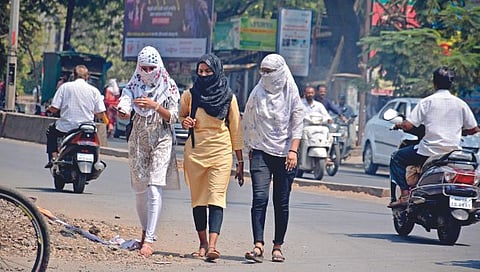 कोल्हापूरचा पारा ३८ अंशावर; सूर्य आग ओकतोय…