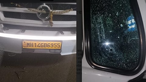 ट्रॅव्हलरवर अंदाधुद गोळीबार