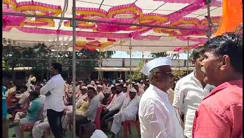 बीड : आष्टीत माजी आमदार यांच्या कार्यक्रमात मराठा कार्यकर्त्यांचा गोंधळ