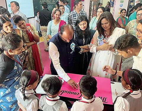 समता स्कूल काळानुरूप अध्यापन करते : अनिल कर्डिले