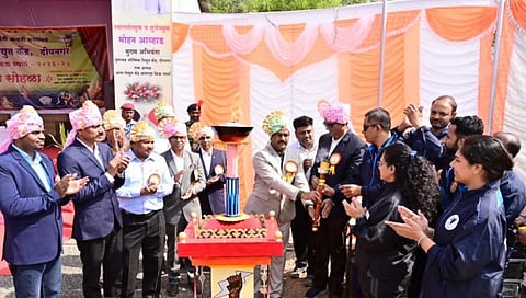 जळगाव : महानिर्मितीच्या तीन दिवसीय आंतर विद्युत केंद्र आंतरगृह क्रीडास्पर्धेचे उद्घाटन