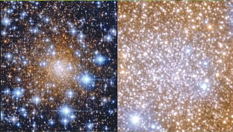 नासाने टिपला 30 हजार प्रकाशवर्षे दूर असलेल्या तार्‍यांचा समूह!