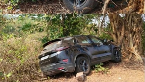 राजापूर: अणुस्कुरा-ओणी मार्गावर कार झाडाला धडकली: उत्तर प्रदेशातील महिलेचा मृत्यू