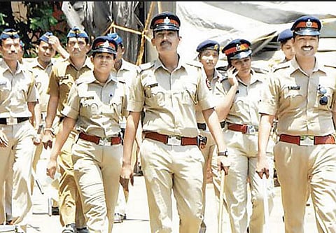 Loksabha election 2024 : निवडणुकीच्या पार्श्वभूमीवर पोलिसांचा तगडा बंदोबस्त