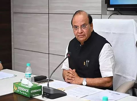 दिल्‍लीचे नायब राज्‍यपाल विनय कुमार सक्सेना. 
(संग्रहित छायाचित्र)