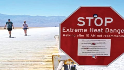 पृथ्वीवरील सर्वात उष्ण ठिकाण, तापमान 56 डिग्री सेल्सिअस!