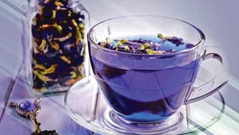 निळ्या गोकर्णीचा चहाही गुणकारी!