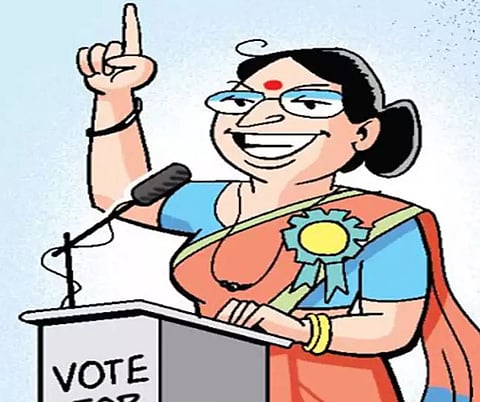 LokSabha Elections : ‘नारीशक्ती’ची वानवा; 138 पैकी अवघे 13 महिला उमेदवार