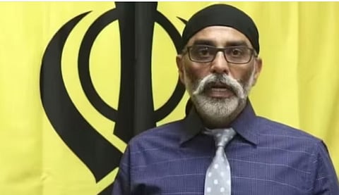 खलिस्‍तानी दहशतवादी पन्‍नू. 
(संग्रहित छायाचित्र)