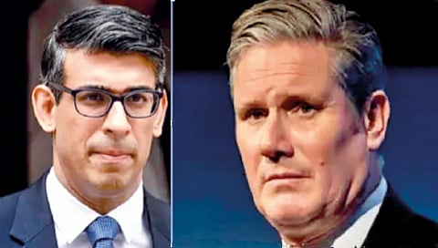 ब्रिटनच्या निवडणुकीत सुनाक यांची कसाेटी