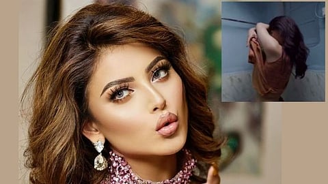 Urvashi Rautela bathroom video leaked 