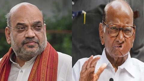  Amit Shah, Sharad Pawar