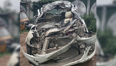 Accident on Dhule Solapur Highway