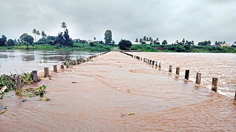 Flood In Warna And Krushna River