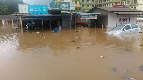 Flood conditions in Sindhudurga