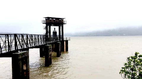 Kadavi Dam Water Reservoir