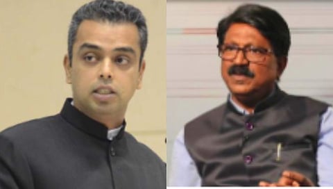  Milind Deora on Arvind Sawant    