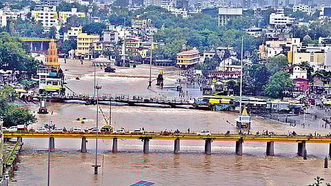 Nashik Godavari River Flood 