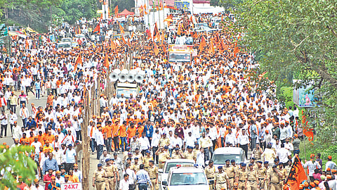 Manoj Jarange Patil Shantata Rally Nashik