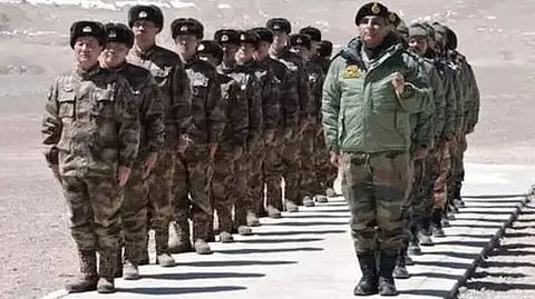 India-China Army patrols LAC 