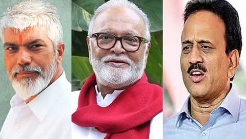 दादा भुसे, छगन भुजबळ, गिरीश महाजन
Dada Bhuse, Chhagan Bhujbal, Girish Mahajan