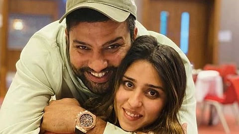 रोहित आणि रितिका.