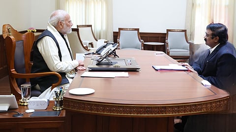 ajit gopchade meets pm modi