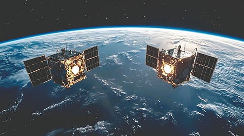 Spadex mission docking