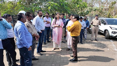 Dr. Indurani Jakhad inspected the Kalyan-Dombivli area |
