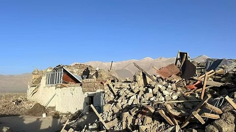 Earthquake in Tibet 