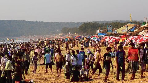 Record Tourist Influx in Goa