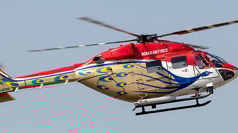 ALH Dhruv helicopters 