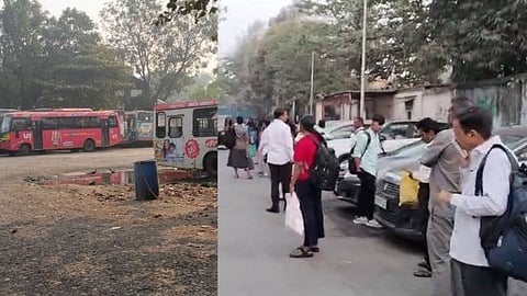 Contract workers' strike; BEST traffic disrupted, Mumbaikars hit