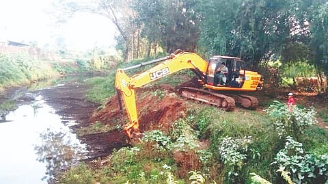 Washishti river dredging