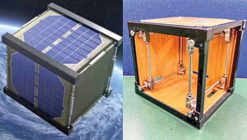 worlds first wooden satellite in earth orbit