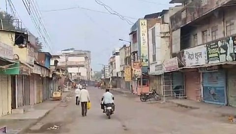  Santosh Deshmukh murder case parli market shutdown