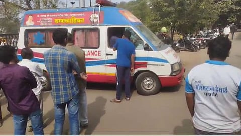 Ichalkaranji hearse stopped 