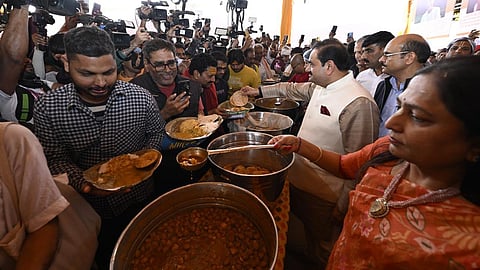 Gautam Adani in Maha Kumbh 2025 