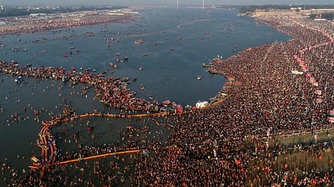  More than 15.97 lakh devotees today and more than 8.81 crore devotees so far have taken a holy dip at Triveni Sangam in Prayagraj