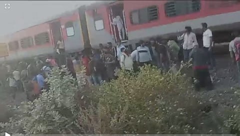 Pushpak Express fire