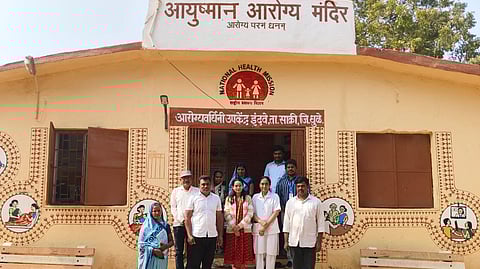 इंदवे येथील प्राथमिक आरोग्य उपकेंद्र रुग्णांसाठी संजीवनी