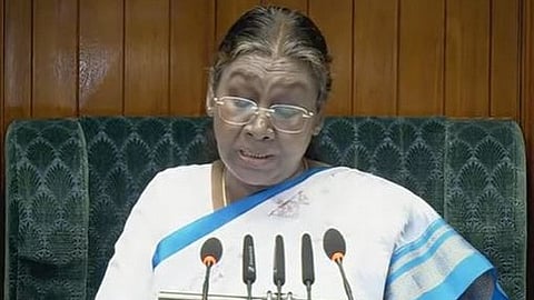 President Droupadi Murmu  address Parliament