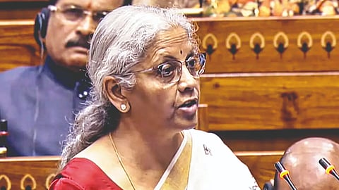  New Income Tax Bill, Nirmala Sitharaman 