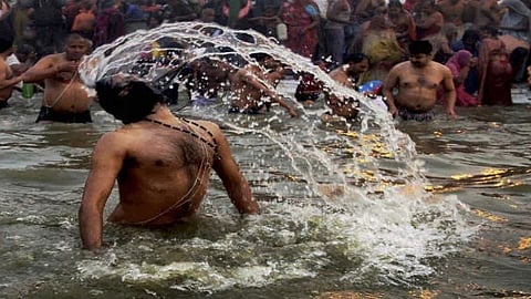 maha kumbh 2025 third amrit snan tomorrow devotees strategic points on sangam ghat for vasant panchami