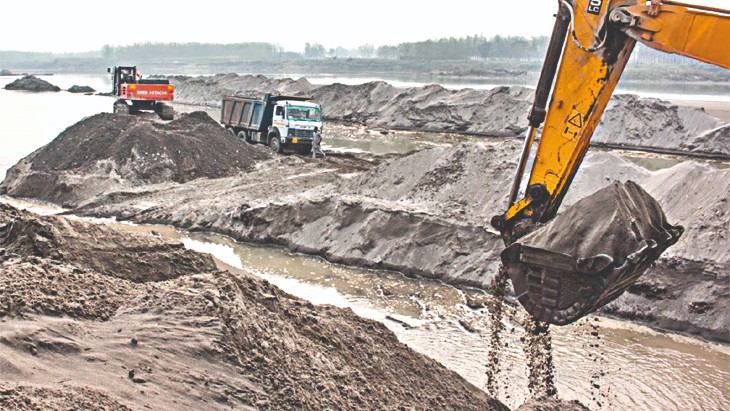 अवैध उत्खनन