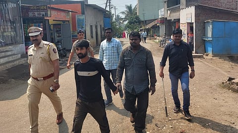 Ganja smokers arrested