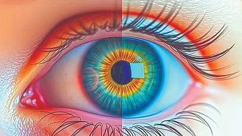 Change your eye color in fifteen minutes