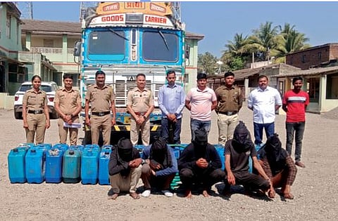 डिझेल चोरी करणारी टोळी गजाआड; 15 लाख 25 हजार 500 रुपयांचा मुद्देमाल जप्त 