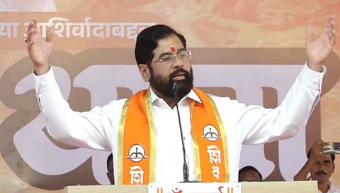 Eknath Shinde on Uddhav Thackeray 