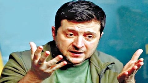 Ukraine presidnet volodymyr Zelenskyy